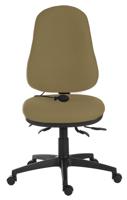 Teknik Office Ergo Comfort Air Spectrum Executive Operator Chair Pump up Lumbar Support Certified for 24hr use Sandstorm 