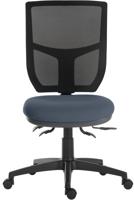 Teknik Office Ergo Comfort Air Spectrum Executive Operator Chair Pump up Lumbar Support Certified for 24hr use Bluenote