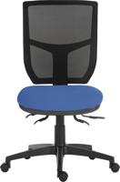Teknik Office Ergo Comfort Mesh Spectrum Executive Operator Chair Certified for 24hr use Bluebell 