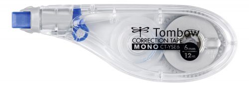 Tombow MONO YSE6 Correction Tape Roller 6mmx12m White - CT-YSE6