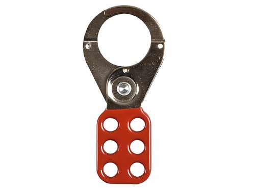 ABU702R ABUS Mechanical 702 Lock Off Hasp 38mm (1.1/2in) Red
