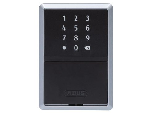 ABUS 787 SMART-BT KeyGarageâ„¢ for wall mounting. It holds up to 20 keys, three car keys or up to 30 plastic cards on a temporary and flexible basis for various groups of people. Inside there are two hooks for keys.As an admin, you can generate a six-digit key code for others in the app, which will give them access to whatever is stored in the smart KeyGarage without the use of a smartphone; e.g. for guests in a holiday rental, workers, cleaning service, mobile care services and more. Another option is to send an electronic access ticket via the app.Equipped with the current, most secure AES-128-Bit encryption. The batteries can be changed any time without having to open the KeyGarageâ„¢ 787 Smart-BT. We recommend using the KeyGarageâ„¢ 787 Smart-BT on the wall in a protected outdoor area.Specifications:Dimensions ( Height x Width x Depth):External: 120 x 82.5 x 63mm.Internal: 98 x 72 x 33mm.