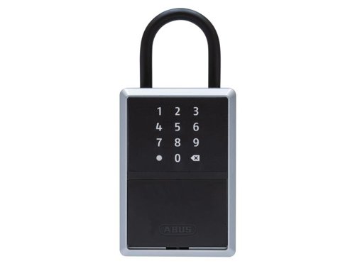 ABUS 797 SMART-BT KeyGarageâ„¢ with Shackle. It holds up to 20 keys, three car keys or up to 30 plastic cards on a temporary and flexible basis for various groups of people. Inside there are two hooks for keys.As an admin, you can generate a six-digit key code for others in the app, which will give them access to whatever is stored in the smart KeyGarage without the use of a smartphone; e.g. for guests in a holiday rental, workers, cleaning service, mobile care services and more. Another option is to send an electronic access ticket via the app.Equipped with the current, most secure AES-128-Bit encryption. The batteries can be changed any time without having to open the KeyGarageâ„¢ 787 Smart-BT. We recommend using the KeyGarageâ„¢ 797 Smart-BT in a protected outdoor area.Specifications:Body Dimensions (Height x Width x Depth):External: 120 x 82.5 x 63mm.External with Shackle: 179 x 82.5 x 63mm.Internal: 98 x 72 x 33mm.Shackle (Height x Width): 49 x 40mm.Shackle Diameter: 10mm.