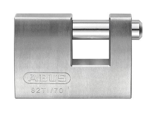 ABUS Mechanical 82TI/70mm TITALIUM™ Shutter Padlock Carded