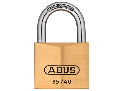 ABUKA02456 ABUS Mechanical 85/40mm Brass Padlock Keyed Alike 709