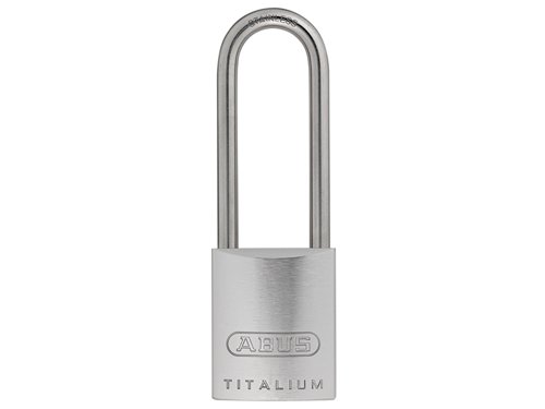 ABUS Mechanical 86TI/45mm TITALIUM™ Padlock Without Cylinder 70mm Long Stainless Steel Shackle