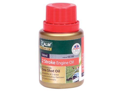 ALM Manufacturing OL120 2-Stroke One Shot Bottle Oil 100ml