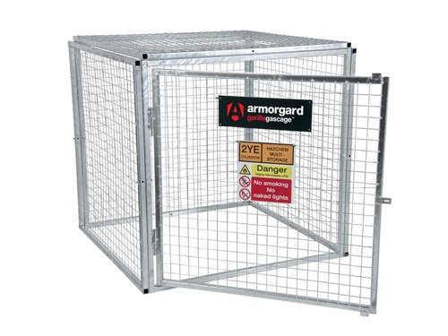 Armorgard GGC4 Gorilla Bolt Together Gas Cage 1212 x 1266 x 1231mm