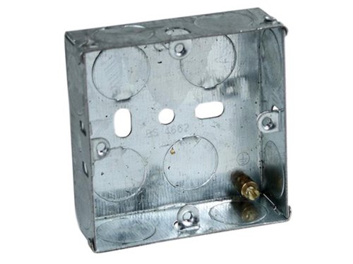 AXIMB135 Axiom Electrical Metal Socket Box 35mm (Pack 10)