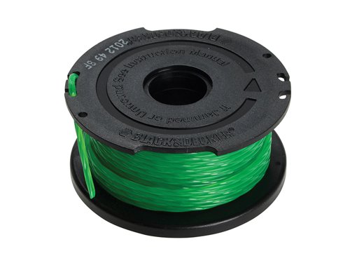 The Black and Decker A6482 Replacement Grass Trimmer spool and line for the GL7033, GL8033, GL933, GL9035, STB3620L, STC5433 and STC5433B. It is pre-wound for maximum reliability and uncompromised performance.Specifications:Length: 6 m.Diameter: 1.6 mm.