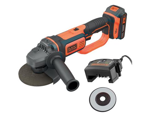 B/D BCG720D13 Angle Grinder 18V 1 x 2.0Ah Li-ion