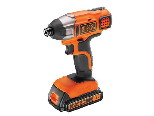 B/D BDCIM18C1 Impact Driver 18V 1 x 1.5Ah Li-ion