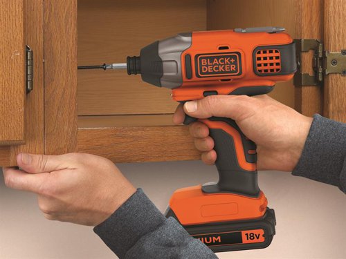 B/D BDCIM18C1 Impact Driver 18V 1 x 1.5Ah Li-ion