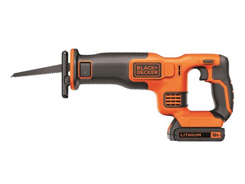B/D BDCR18C1 Reciprocating Saw 18V 1 x 1.5Ah Li-ion