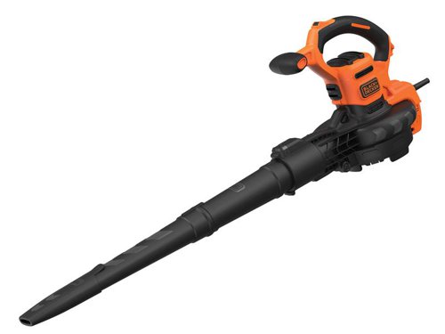 The Black & Decker BEBLV301 3-in-1 Electric Leaf Blower incorporates a leaf blower, vacuum and shredder in one tool. It has 2 interchangeable tubes: a slimline blower tube channels leaves and heavier waste into manageable piles, while the larger vacuum tube enables waste to be sucked into a shredding fan.It also comes with a raking attachment for gathering and dislodging stubborn debris, and a backpack collection bag with a quick-release bag for easy emptying.Specification:Input Power: 3,000WBlow Speed: 404 km/hSuction Capacity: 15m³Waste Reduction: 16:1Collection Bag Capacity: 72 litreWeight: 6.1kg