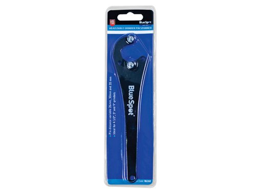 B/S06160 BlueSpot Tools Adjustable Grinder Pin Spanner