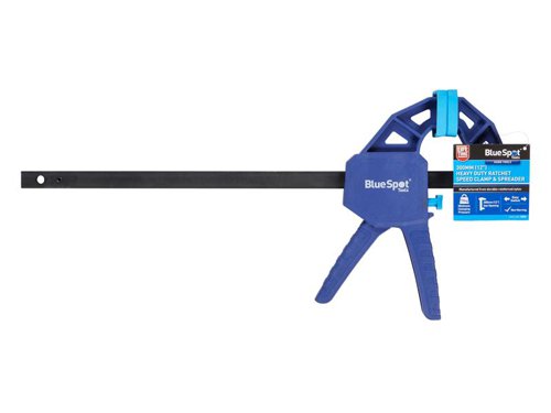 BlueSpot Tools Heavy-Duty Ratchet Speed Clamp & Spreader 300mm (12in)