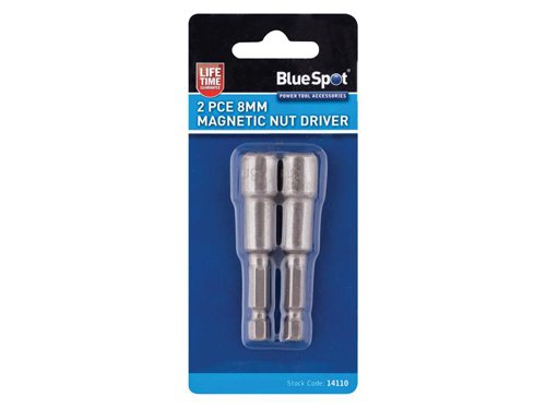 B/S14110 BlueSpot Tools Magnetic Nut Driver Set, 2 Piece