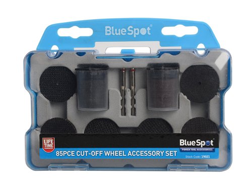 BlueSpot Tools Cut Off Wheel Accessory Kit 85 Piece