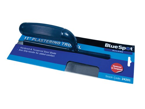 B/S24201 BlueSpot Tools Plasterer's Trowel Plastic Handle 11 x 4.3/4in