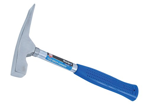BlueSpot Tools Steel Shafted Brick Hammer 450g (16oz)