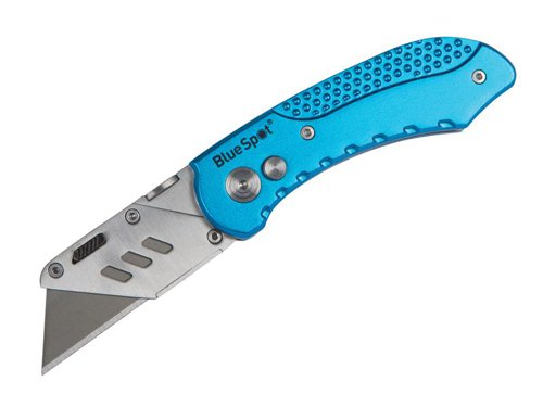 BlueSpot Tools Professional Folding Utility Knife