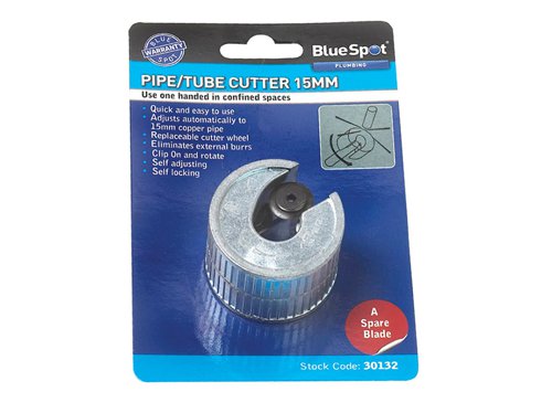 BlueSpot Tools Pipe Slice 15mm