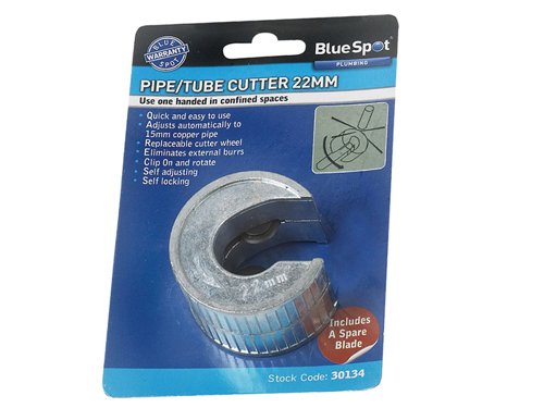 BlueSpot Tools Pipe Slice 22mm
