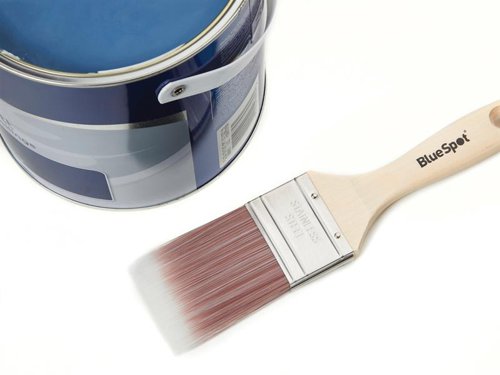 The BlueSpot Synthetic Paint Brush Set is ideal for use with all paints. They enable great paint loading and even distribution. No bristle loss. Quick and easy to clean. An ergonomic FSC approved wooden handle with stainless steel ferrule provides durability and corrosion resistance.This 3 piece set contains sizes: 1, 1.1/2 and 2in