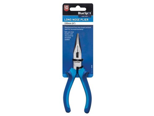 B/S8192 BlueSpot Tools Long Nose Pliers 150mm (6in)