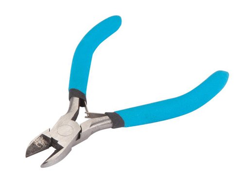 BlueSpot Tools Soft Grip Mini Side Cutter Pliers