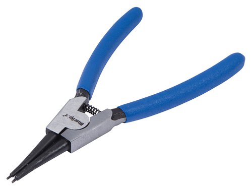 B/S8704 BlueSpot Tools Circlip Pliers External Straight 150mm (6in)
