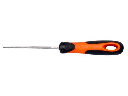 BAH 1-230-06-2-2 ERGO™ Handled Round Second Cut File 150mm (6in)
