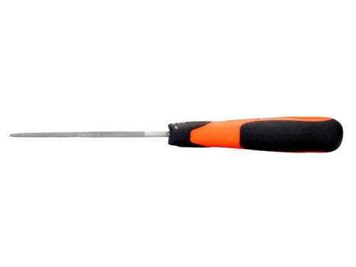 BAH 1-230-06-2-2 ERGO™ Handled Round Second Cut File 150mm (6in)