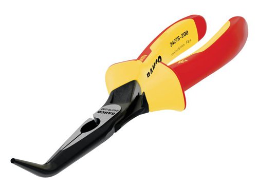Bahco 2427S ERGO™ Insulated Bent Nose Pliers 160mm (6.1/4in)