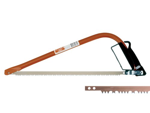 BAH33121FB Bahco 331-21-51/23-21P Bowsaw 530mm (21in) with FREE 23/21 Green Wood Blade