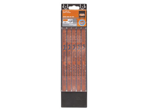 BAH39061218 Bahco 3906 Sandflex® Hacksaw Blades 300mm (12in) x 18 TPI (Pack 100)