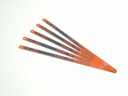BAH3906245P Bahco 3906 Sandflex® Hacksaw Blades 300mm (12in) x 24 TPI (Pack 5)