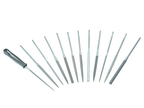 BAH472 Bahco 2-472-16-2-0 Needle Set of 12 Cut 2 Smoot 160mm (6.2in)
