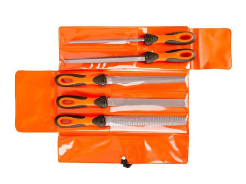 BAH47708 Bahco ERGO™ Engineering File & Rasp Set, 5 Piece