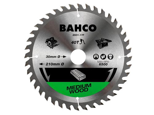 BAH 8501-5 Portable/Table Saw Blade for Wood 150 x 20mm x 18T