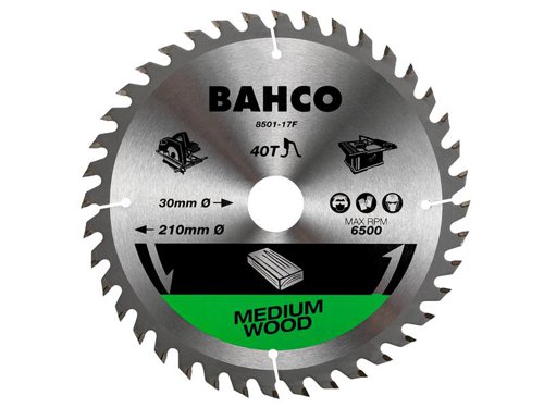 BAH 8501-5F Portable/Table Saw Blade for Wood 150 x 20mm x 30T