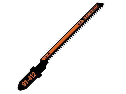 BAH 91-522-5P HSS Metal Jigsaw Blades (Pack 5)