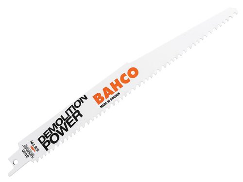 BAH 3940-228-5/8-DSL Bi-Metal Demolition Reciprocating Blade 228mm 5/8 TPI (Pack 5)