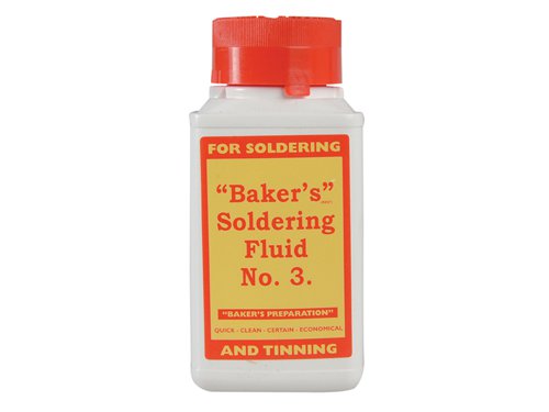 Baker's No.3 Soldering Fluid 125ml