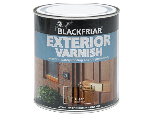 Blackfriar Exterior Varnish UV77 Clear Satin 250ml