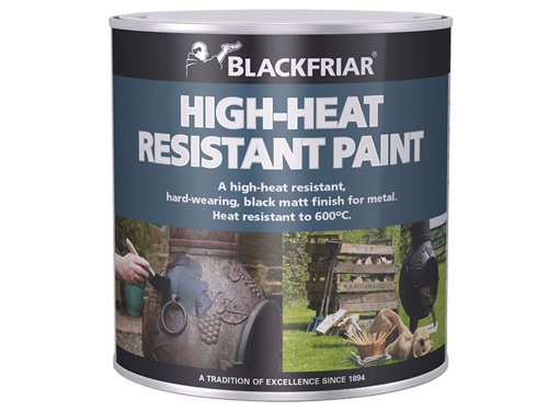 Blackfriar High-Heat Resistant Paint Black 500ml
