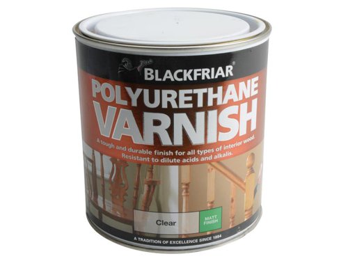 Blackfriar Polyurethane Varnish P101 Clear Matt 1 litre