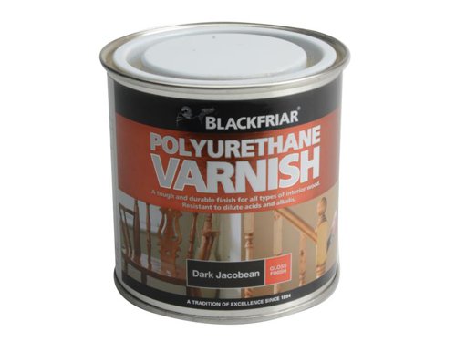 Blackfriar Polyurethane Varnish P85 Dark Jacobean Gloss 250ml
