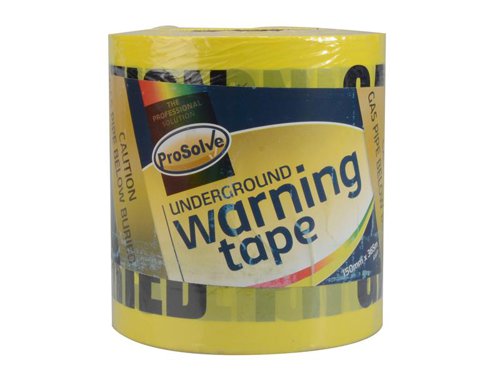 BOD Underground Warning Tape 365m - Gas Below